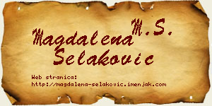 Magdalena Selaković vizit kartica